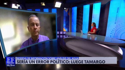 No hay justificación para reservar los resultados del agua contaminada en BJ: José Luege Tamargo