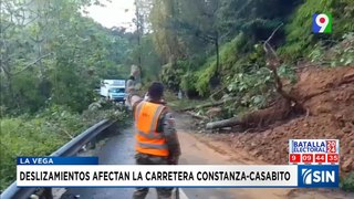 Constanza - Casabito  afectados por deslizamiento de tierra  | Emisión Estelar SIN con Alicia Ortega