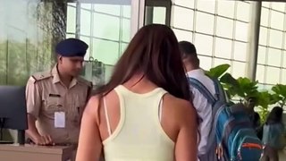 Disha Patani and Shamita Shetty Spotted at Airport Viral Masti Bollywood