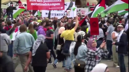 Belçika'nın VRT televizyonu, Eurovision yayını sırasında İsrail’i protesto etti