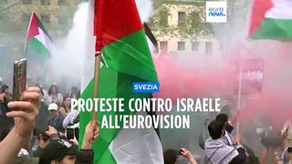 Eurovision: migliaia protestano contro Israele, la cantante di Tel Aviv contestata dal pubblico