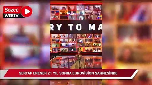 Sertab Erener 21 yıl sonra Eurovision sahnesinde