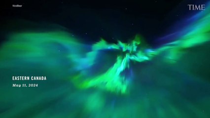 Solar Storm Hits Earth, Resulting in Colorful Light Shows Across Northern Hemisphere
