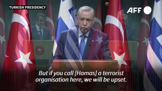 Erdogan says over 1,000 Hamas members hospitalised in Turkey