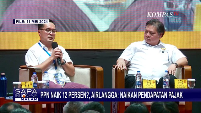 Soal PPN Jadi Naik 12 Persen Tahun 2025, Airlangga: Naikan Pendapatan Pajak
