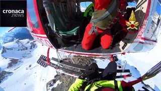 Come i Vigili del Fuoco hanno salvato un alpinista a 2800 metri d'altezza