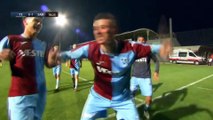 Trabzonspor U19 takımı oyuncusu Abdurrahman Bayram'dan muhteşem füze!