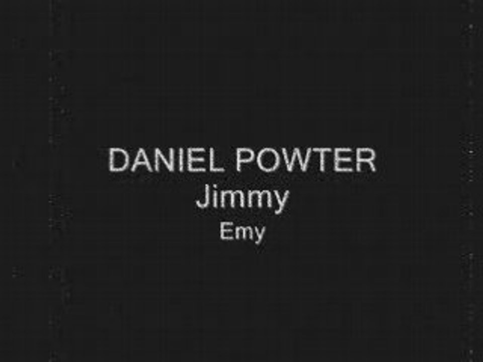 DANIEL POWTER Jimmy