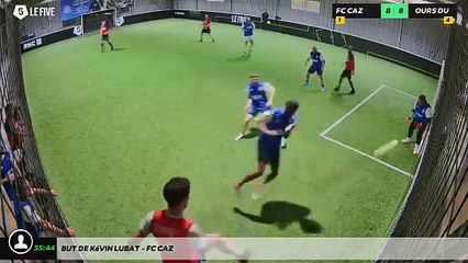 But de Kévin Lubat - FC CAZ