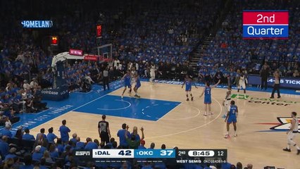 Télécharger la video: Doncic double-double in Game 2 levels series for Mavs