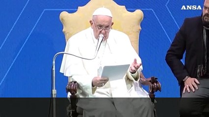 Papa Francesco: "Investire in anticoncezionali ed armi e' contro la vita"