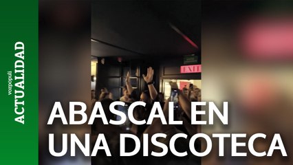 Abascal aparece en una discoteca de Barcelona y se desata la locura