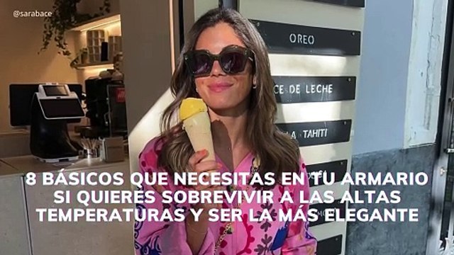 8 básicos que necesitas en tu armario si quieres sobrevivir a las altas temperaturas y ser la más elegante