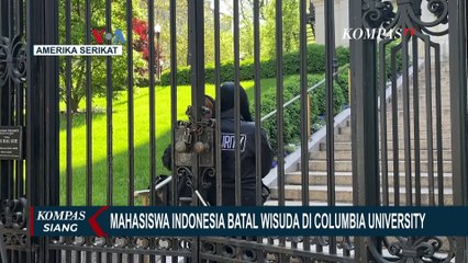 Buntut Aksi Bela Palestina di Kampus, Columbia University Batalkan Gelaran Wisuda Utama!