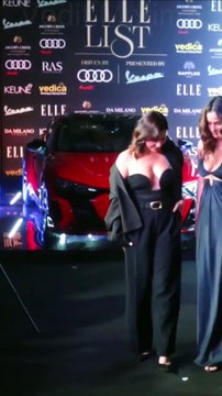 Neha Sharma With Aisha Sharma At Elle List Awards Vertical Edit Video 1080p60FPS