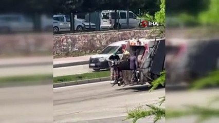 Bir çöpçü çöpte gitar buldu ve hayat birkaç dakikalığına güzelleşti