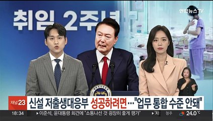 신설 저출생대응기획부 성공하려면…"업무 합치는 수준 안돼"