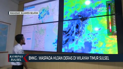 BMKG : Waspada Hujan Deras Di Wilayah Timur Sulsel Hingga Agustus