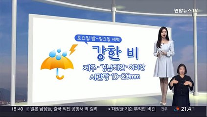 [생활날씨] 주말 또다시 비소식…전국 강한 바람