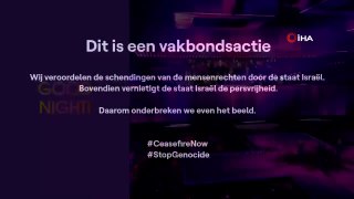 Belçika'nın VRT televizyonu, Eurovision yayınını kesip İsrail'i protesto etti