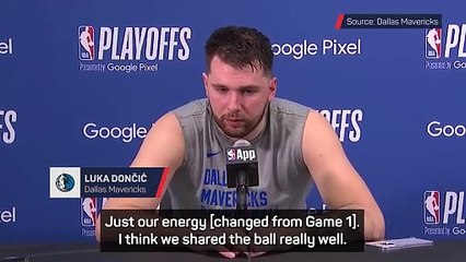 'I hope that's not live' - Unusual sound interrupts Doncic's press conference