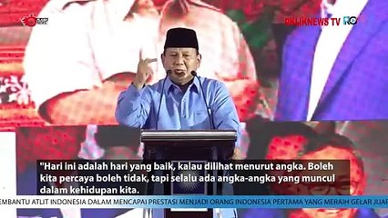 PRABOWO CERITAKAN MAKNA ANGKA 8 DAN 13 YANG KERAP MUNCUL DI HIDUPNYA
