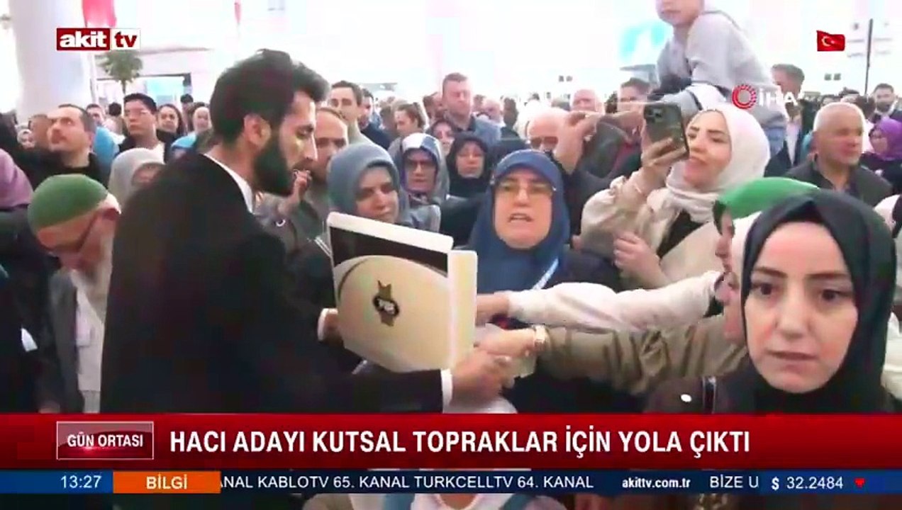 Hacı adayları kutsal topraklar için yola çıktı