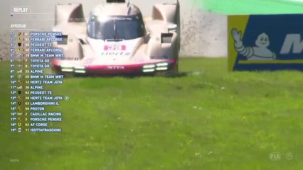 WEC 6H Spa 2024 FP3 Rasmussen Big Off