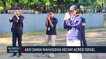 Aksi Peduli Palestina, Mahasiswa UNHAS Kecam Agresi Israel Dan Serukan Penyelesaian Perang