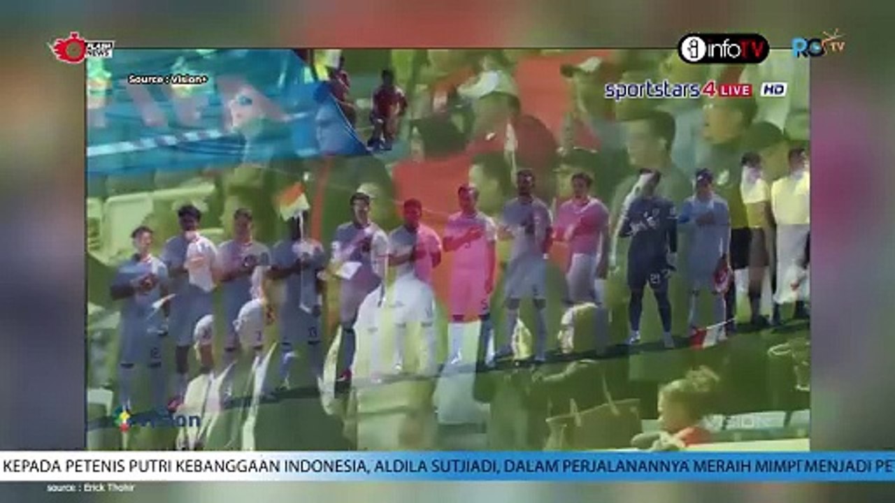 Erick Thohir Duduk Bareng Presiden FIFA Nonton Indonesia vs Guinea