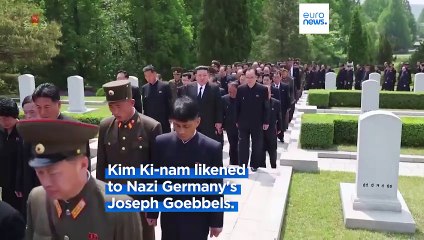 North Korean leader Kim Jong-un commemorates death of chief propagandist