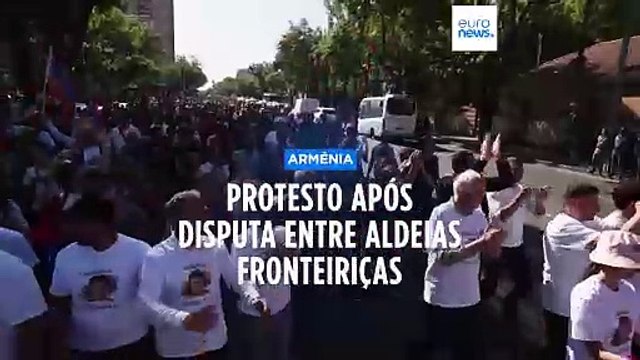 Arménios pedem renúncia de Pashinian por causa do “conflito entre povos fronteiriços”