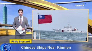 Multiple Chinese Coast Guard and Other Vessels Enter Kinmen Waters