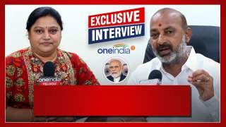 Bandi Sanjay Interview | ముస్లింలను ఓట్ల కోసం..? | Oneindia Telugu