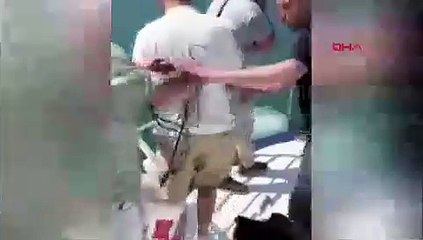 İstanbul Boğazı'ndaki pelerinsiz kahraman kamerada