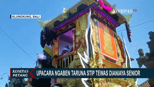 Begini Prosesi Upacara Ngaben Taruna STIP yang Tewas Dianiaya Senior