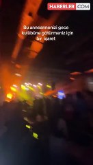 Tekerlekli sandalyedeki büyükannesini gece kulübüne götürüldü