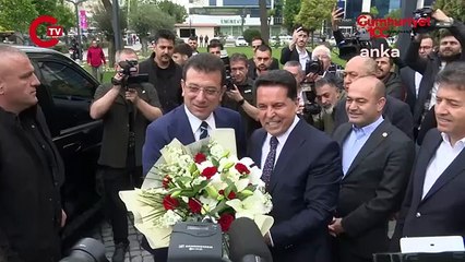 İmamoğlu'ndan Prof. Dr. Ahmet Özer tebrik ziyaret_ Gözümüz kulağımız Esenyurt'un üzerinde olacak...