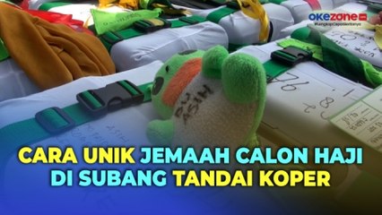 Cara Unik Jemaah Calon Haji di Subang Tandai Koper agar Tak Tertukar