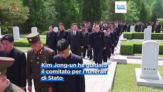 Corea del Nord, Kim Jong-un guida i funerali del capo della propaganda Kim Ki-nam