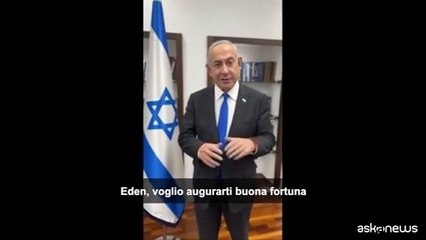 Netanyahu sostiene la cantante israeliana in gara a Eurovision