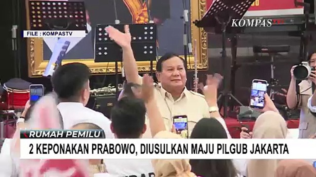 Ada 2 Keponakan Prabowo yang Diusulkan Maju Pilgub Jakarta! Gerindra: Keputusan Ketum