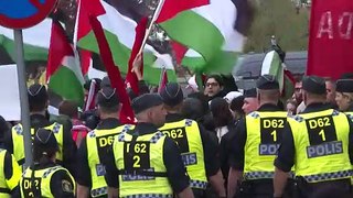 Suède: des milliers de manifestants à Malmö contre la participation d'Israël à l'Eurovision