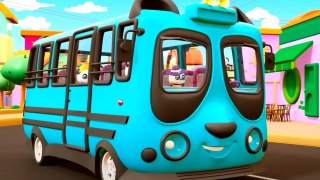 Wheels On The Bus, Street Vehicles & Preschool Song for Babies