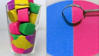 Very Satisfying and Relaxing Compilation | Kinetic Sand ASMR