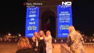 NO COMMENT: La espectacular iluminación de emblemáticos edificios para festejar el 'Día de Europa'