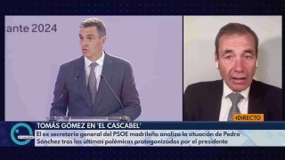 Tomás Gómez (PSOE) reniega de su propio partido por culpa de Pedro Sánchez: 