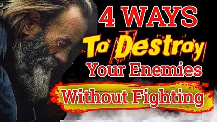 4 Ways To DESTROY Your ENEMIES Without FIGHTING ✔️