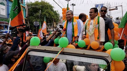 অক্ষয় তৃতীয়ায় মনোনয়ন জমা অনির্বাণের, BJP জিতবেই! মেগা রোড শোয়ে বড় বার্তা অশ্বিনীর 