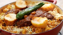 Pâte tunisienne au bœuf à la tunisienne - Dbara khef lef 2 EP 77